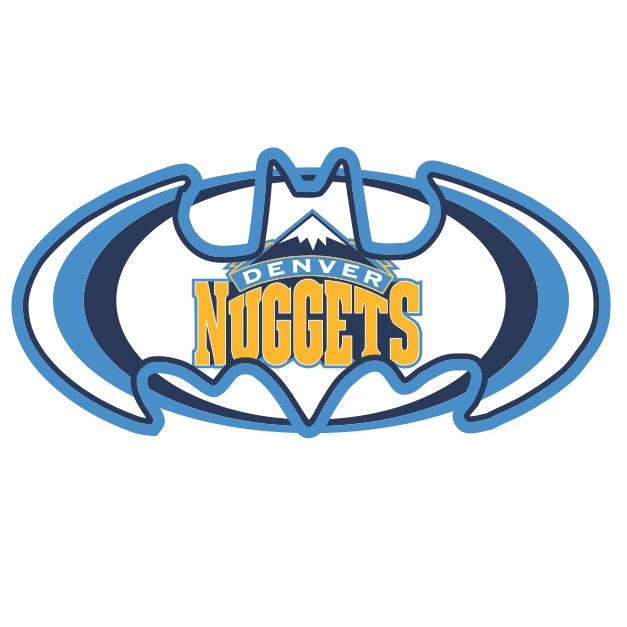 Denver Nuggets Batman Logo iron on heat transfer